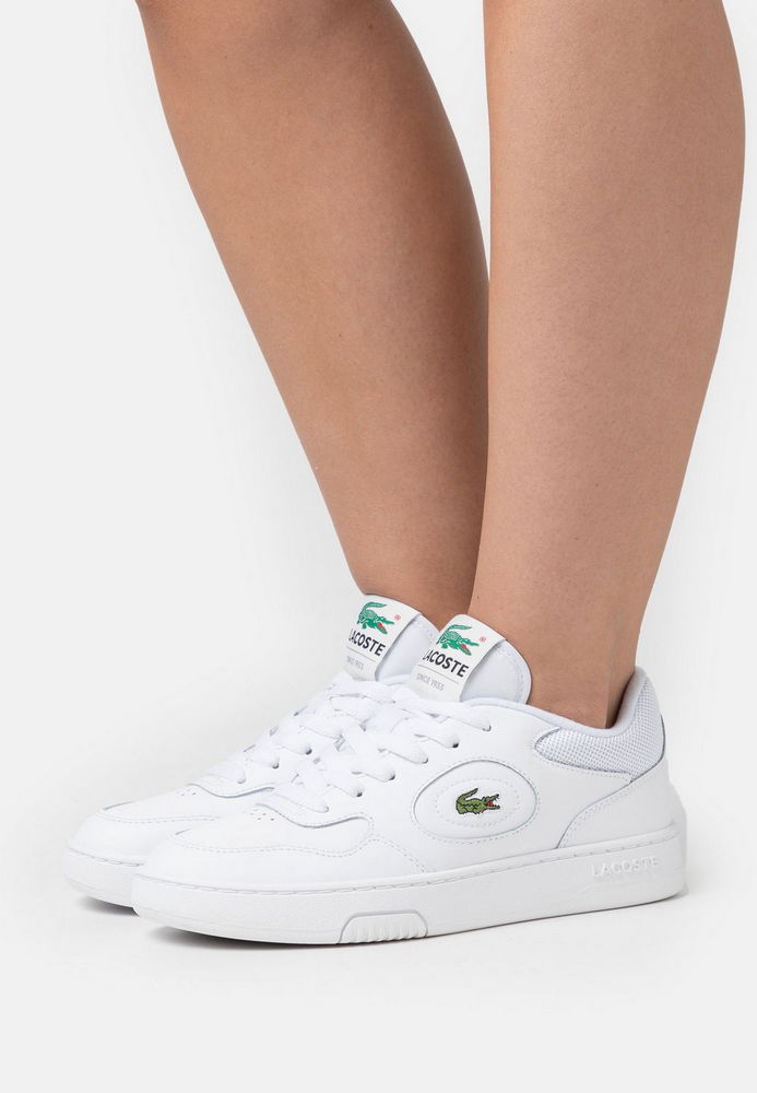 

Кеды женские Lacoste LA211A0QE белые 35.5 EU, Белый, LA211A0QE