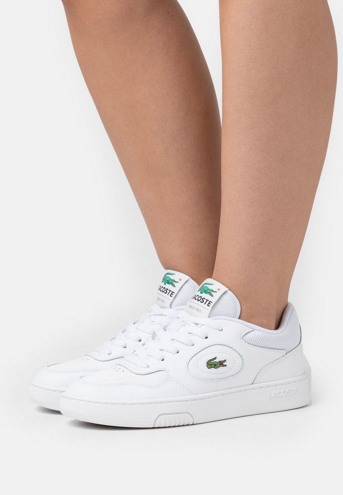 

Кеды женские Lacoste LA211A0QE белые 40.5 EU, Белый, LA211A0QE
