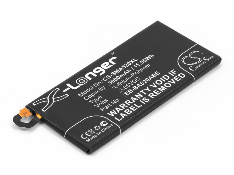 

Аккумуляторная батарея для Samsung SM-A520F Galaxy A5 (EB-BA520ABE)
