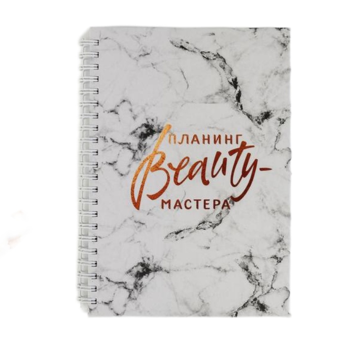 

Планинг для записи клиентов А5, 86 л, на гребне Планинг BEAUTY-мастера, в твердой обл с уф
