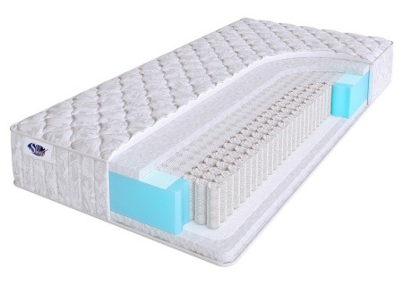 

Матрас SkySleep 195 x 180 START TWIN FIBER S1000, Белый, START TWIN FIBER S1000