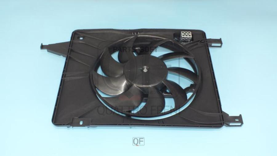Вентилятор радиатора охлаждения в сборе QUATTRO FRENI qf75a00050