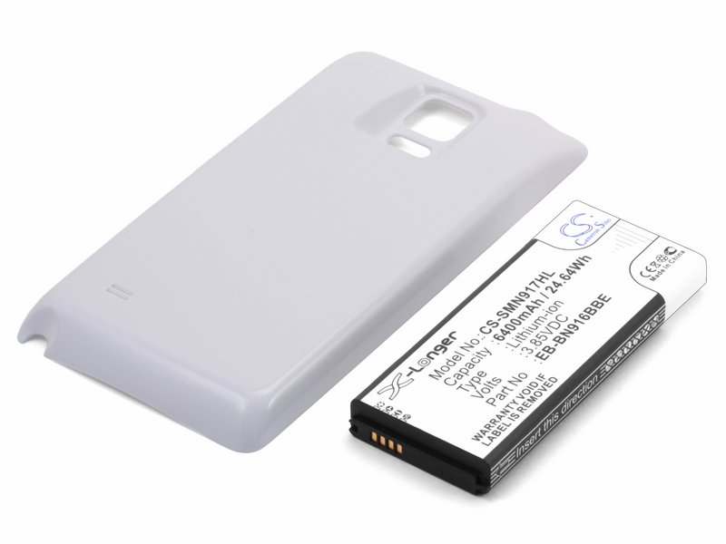 

Аккумуляторная батарея усиленная для Samsung Galaxy Note 4 (EB-BN910BBK)