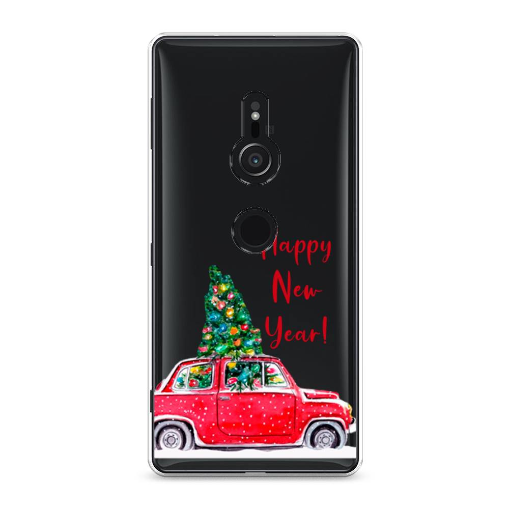 

Чехол для Sony Xperia XZ2 "Happy New Year", Красный;зеленый, 52850-5