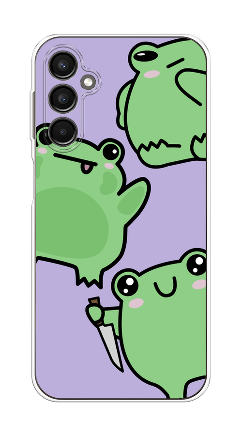 

Чехол Homey на Samsung Galaxy A24 "Опасные лягушата", 2108050-1