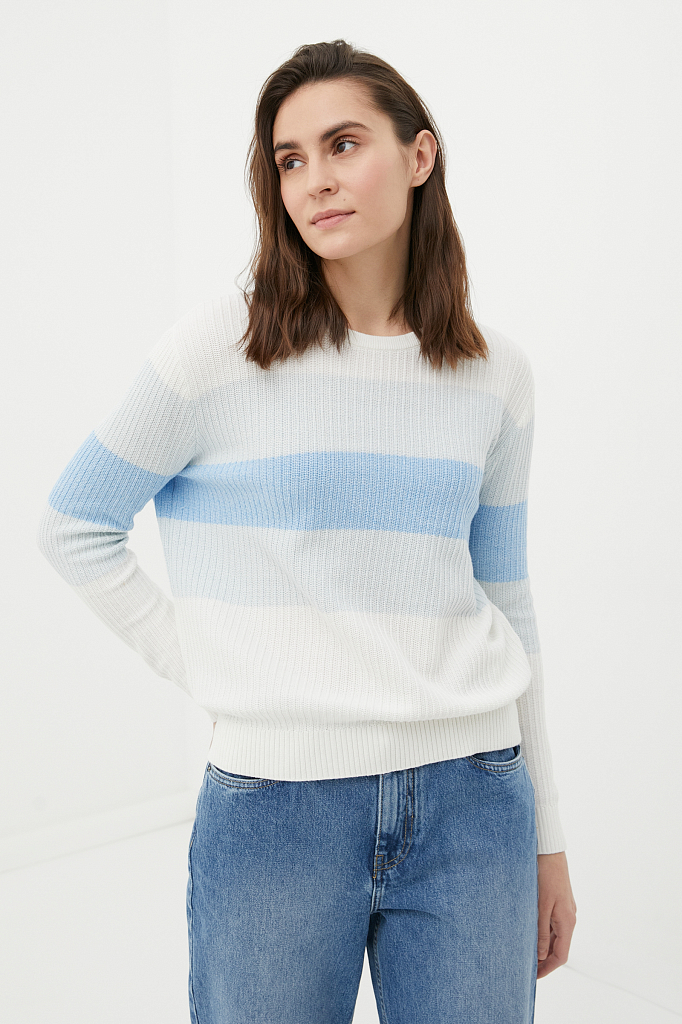 

Джемпер женский Finn Flare белый, FBC11109