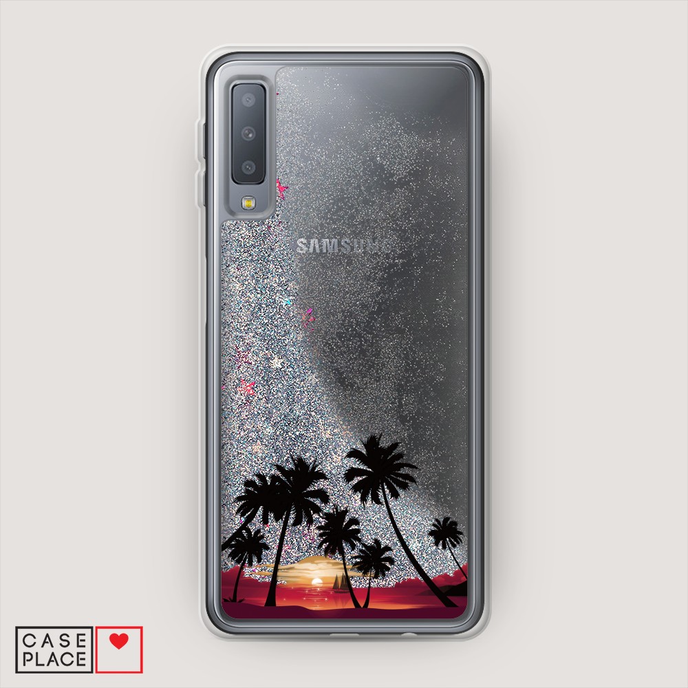 

Чехол Awog "Закат и пальмы" на Samsung Galaxy A7 2018, 26791-1
