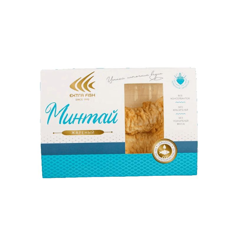 

Минтай Extra Fish жаренный в кляре 200 г
