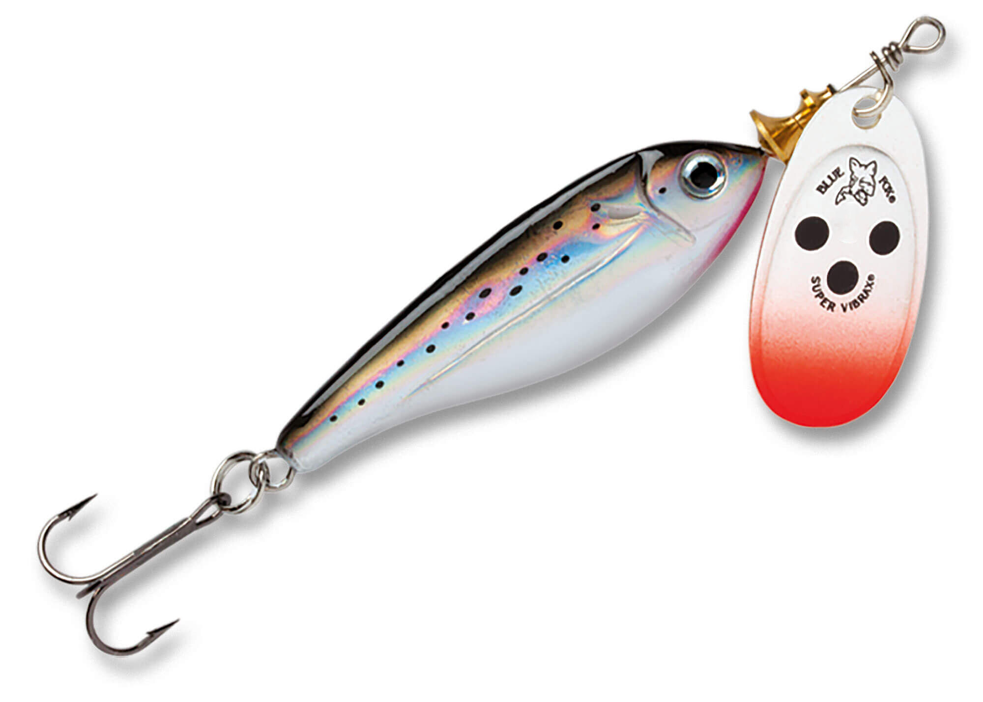 

Блесна Blue Fox Minnow Super Vibrax 18 г, S, 1 шт., Серебристый