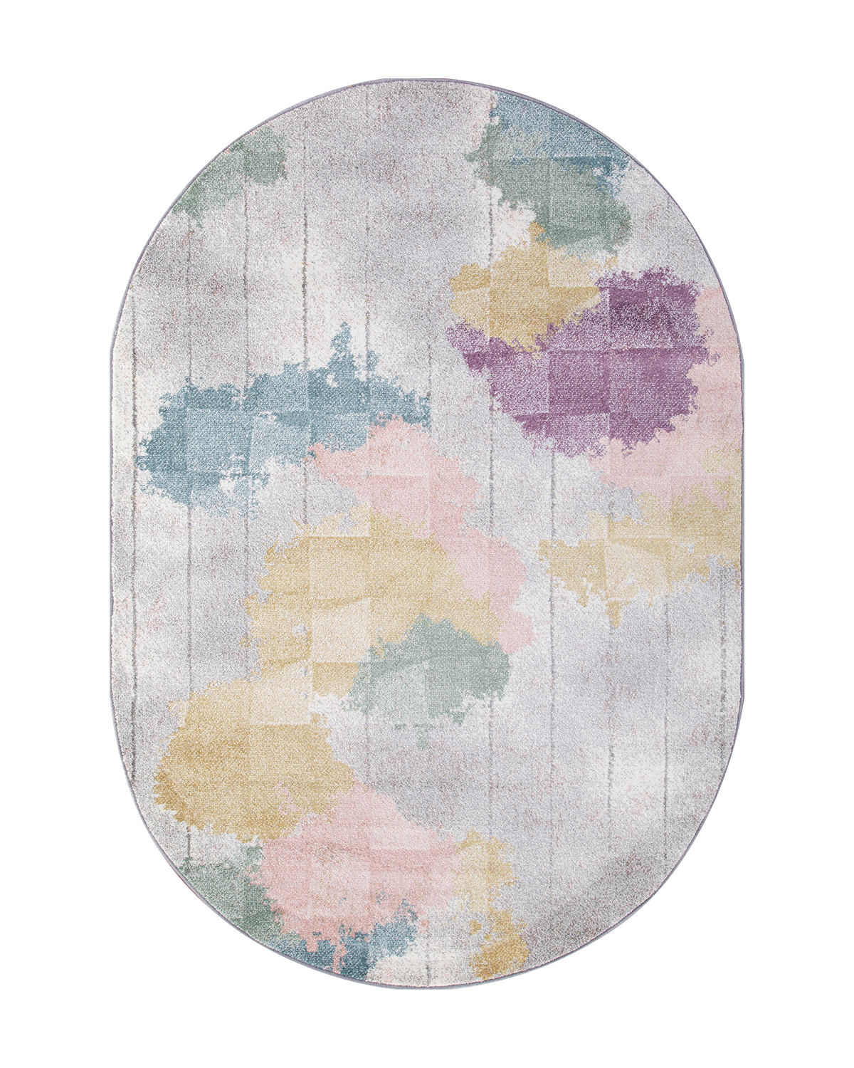 

Ковёр Merinos Sofit 200x300 овальный кремовый/разноцветный C046