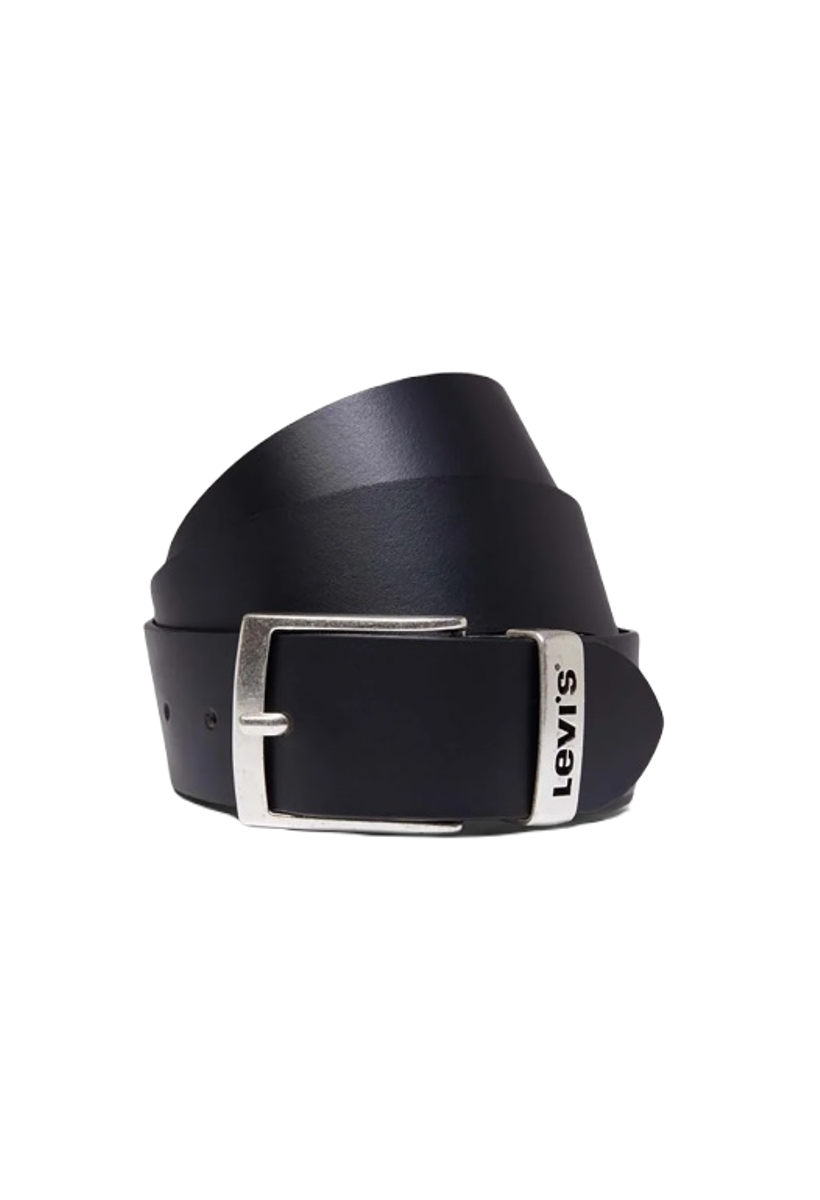 Ремень мужской Levi's Men Ashland Metal Belt черный, 85 см