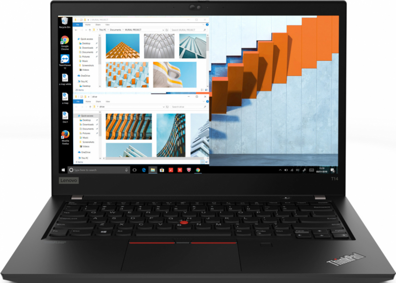 Ноутбук Lenovo ThinkPad T14 G1 Black (20S1A0FUCD)