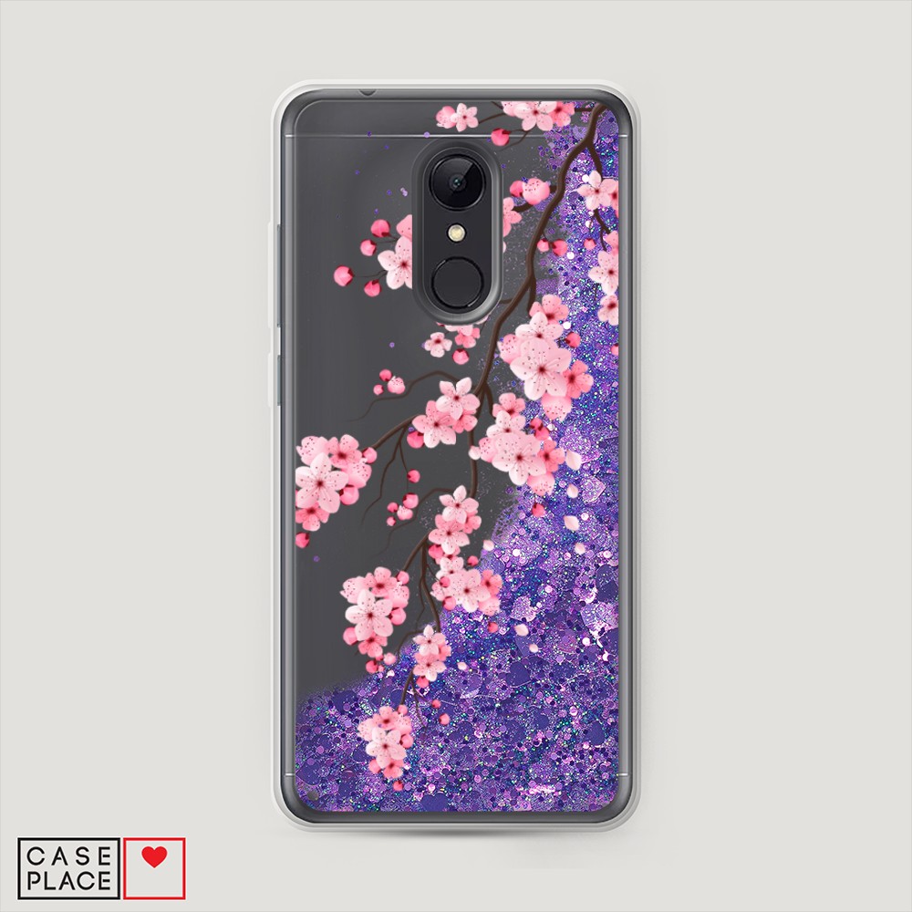 

Чехол Awog на Xiaomi Redmi 5 "Розовая сакура", Разноцветный, 33092-1