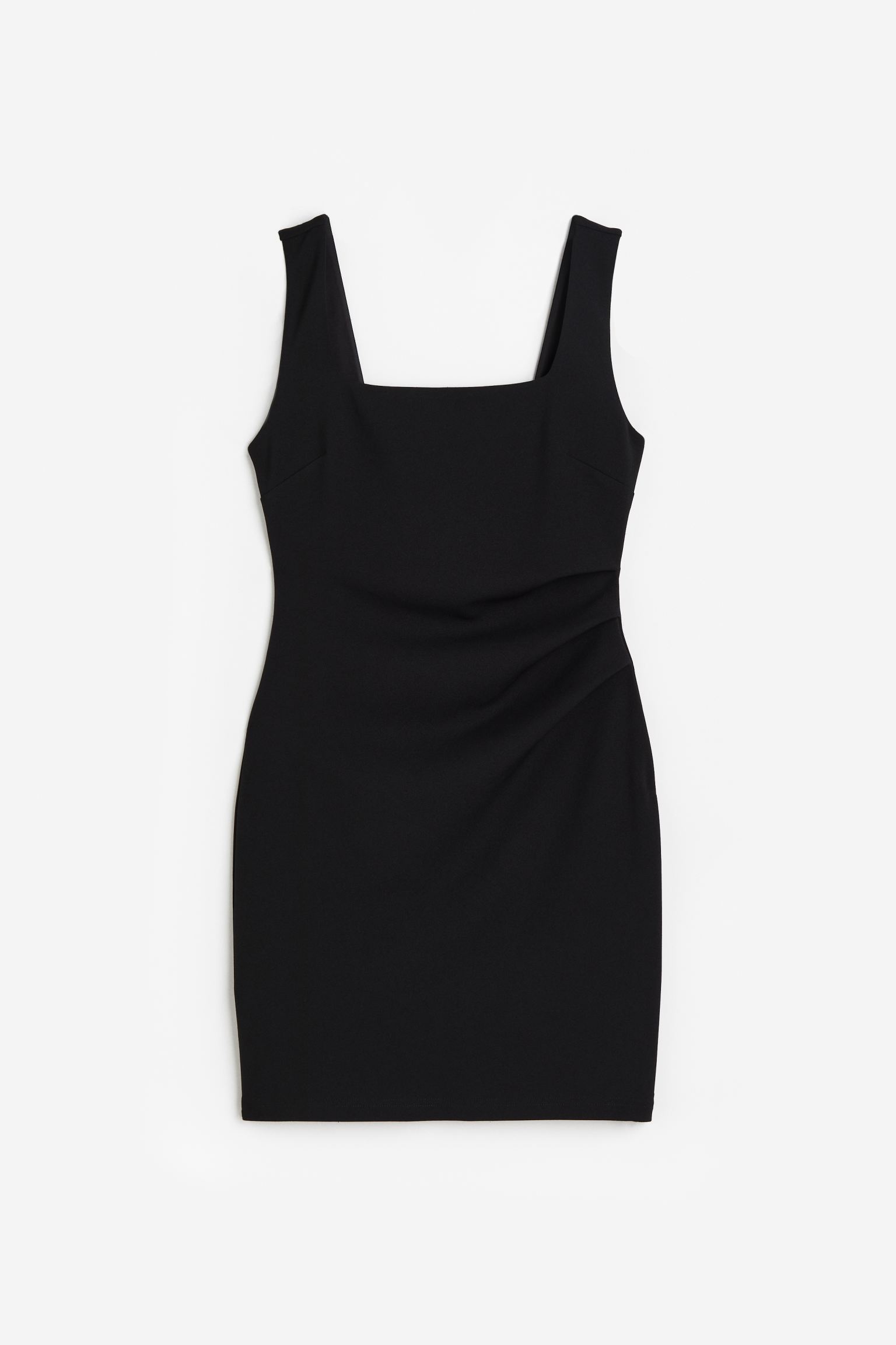 

Платье женское H&M 1158698001 черное XL, Черный, 1158698001