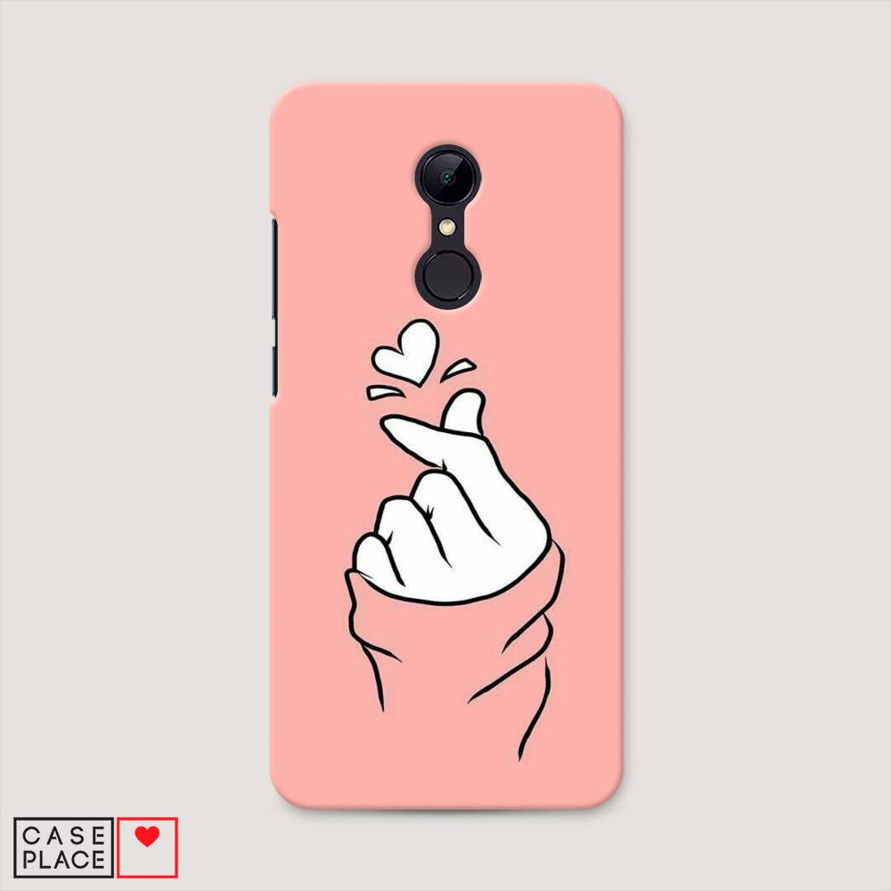 

Пластиковый чехол "Любовь-щелк" на Xiaomi Redmi 5, 33020-5