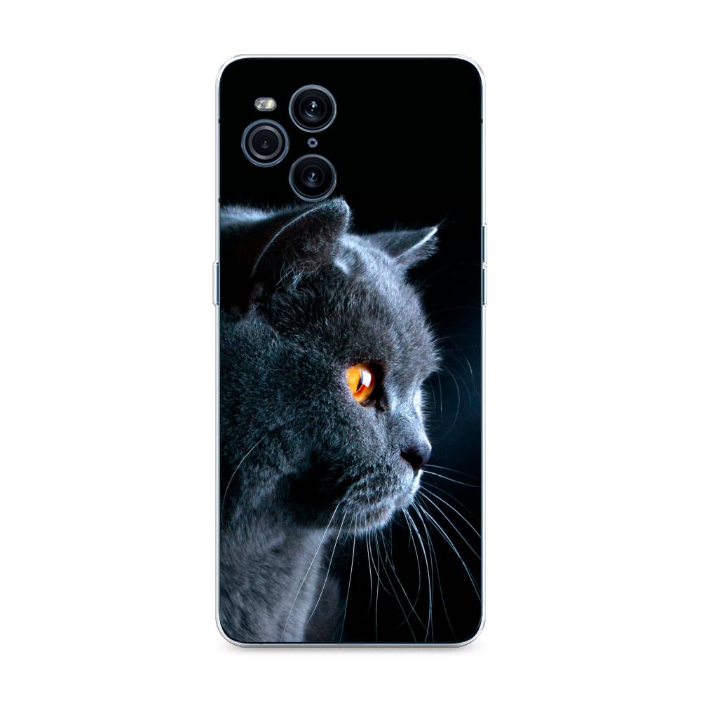 

Чехол Awog на Oppo Find X3 Pro "Благородный кот британец", Разноцветный, 255750-2