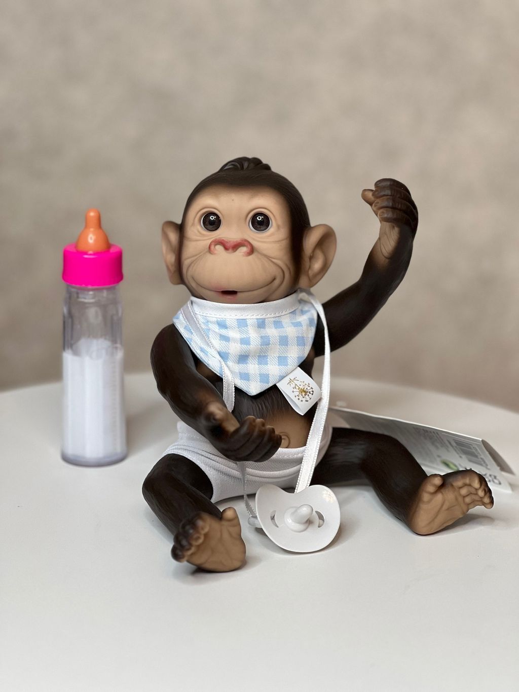 

Кукла Marina and Pau 26cм Baby Monkey, виниловая 390A