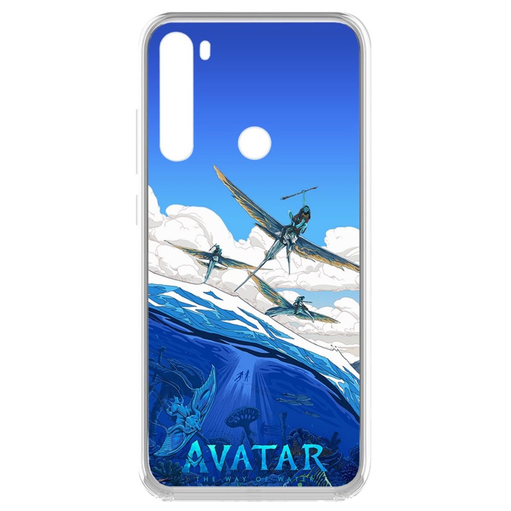 

Чехол-накладка кейс Аватар - Путь Воды для Xiaomi Redmi Note 8 (2021)
