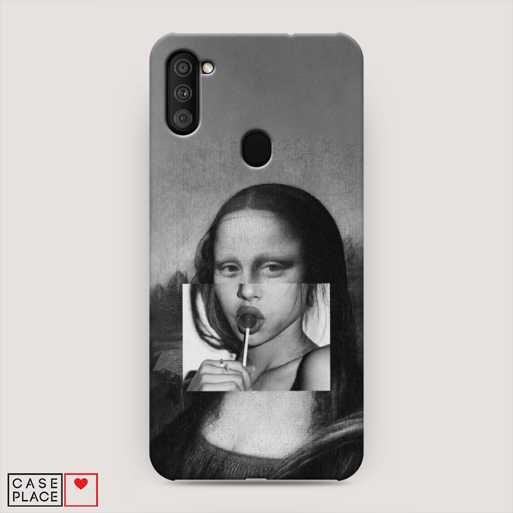 

Пластиковый чехол "Mona Lisa sucking lollipop" на Samsung Galaxy A11, 2100120-7