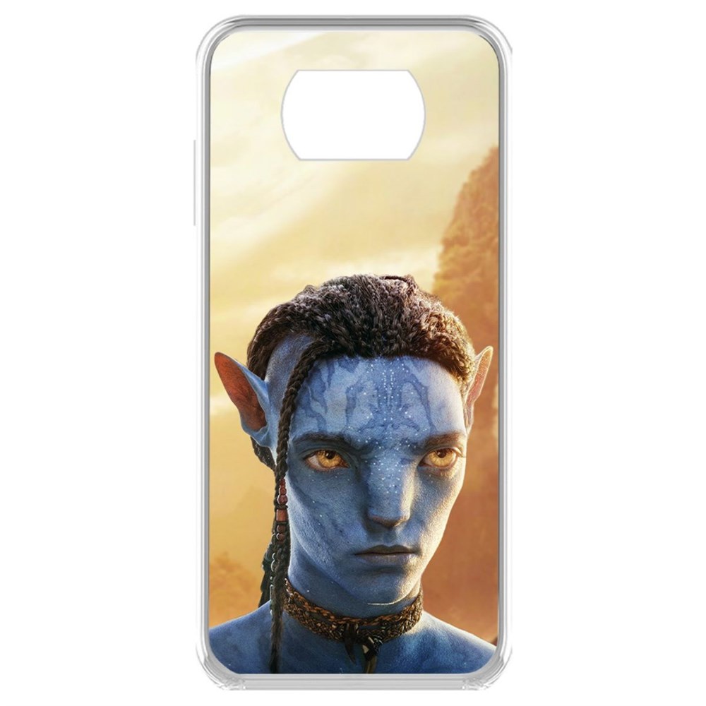 

Чехол-накладка кейс Аватар - Лоак для Xiaomi Poco X3 NFC, Прозрачный