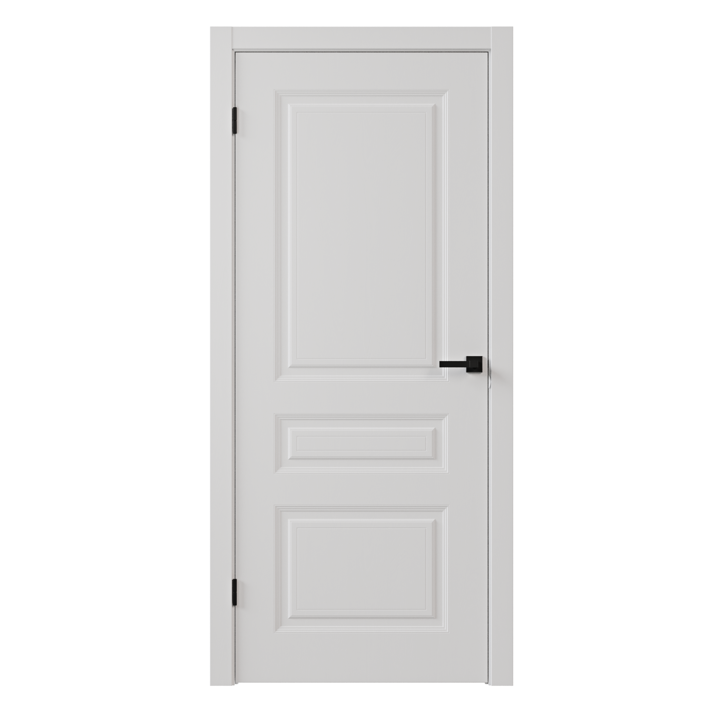 Межкомнатная дверь ВДК Каскад, белый ясень, 60*200, КОМПЛЕКТ