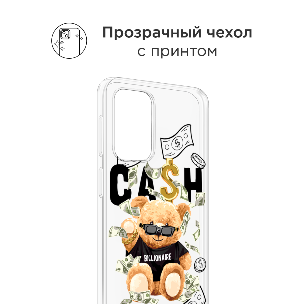 

Чехол на Oppo Find N3 Flip "Big cash", Черный;серый;бежевый, 2517250-1