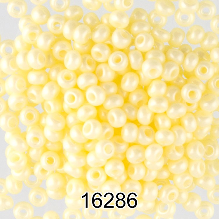 

Бисер Preciosa круглый 4 10/0, 2,3 мм, 500 г, цвет 16286 светло-желтый