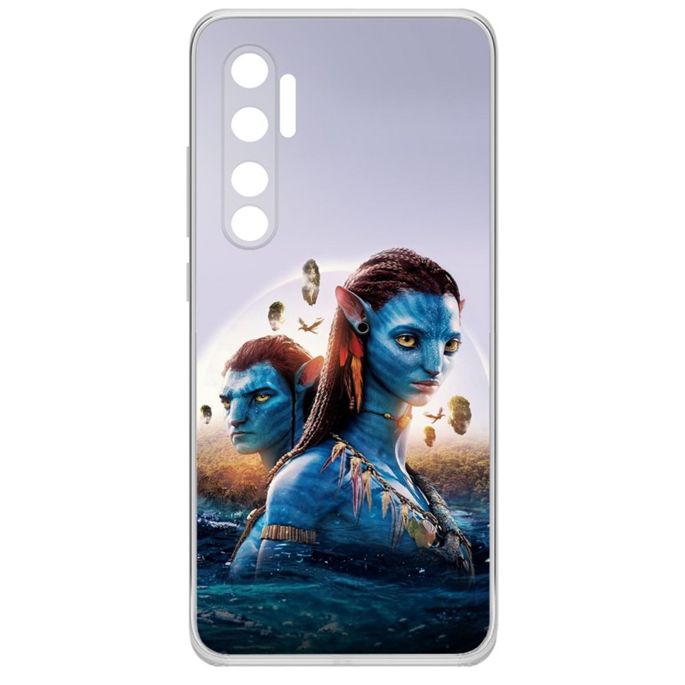 

Чехол-накладка кейс Аватар - Джейк и Нейтири для Xiaomi Mi Note 10 Lite