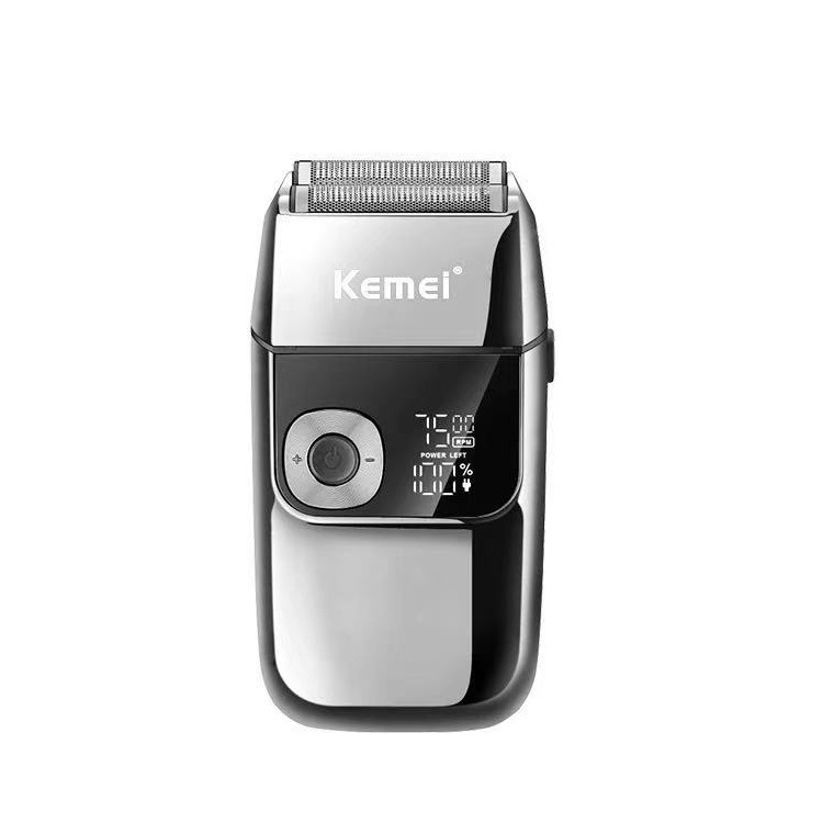 Электробритва KEMEI KM-2028 серебристый электробритва beheart g520 триммер для носа ts01 серебристый