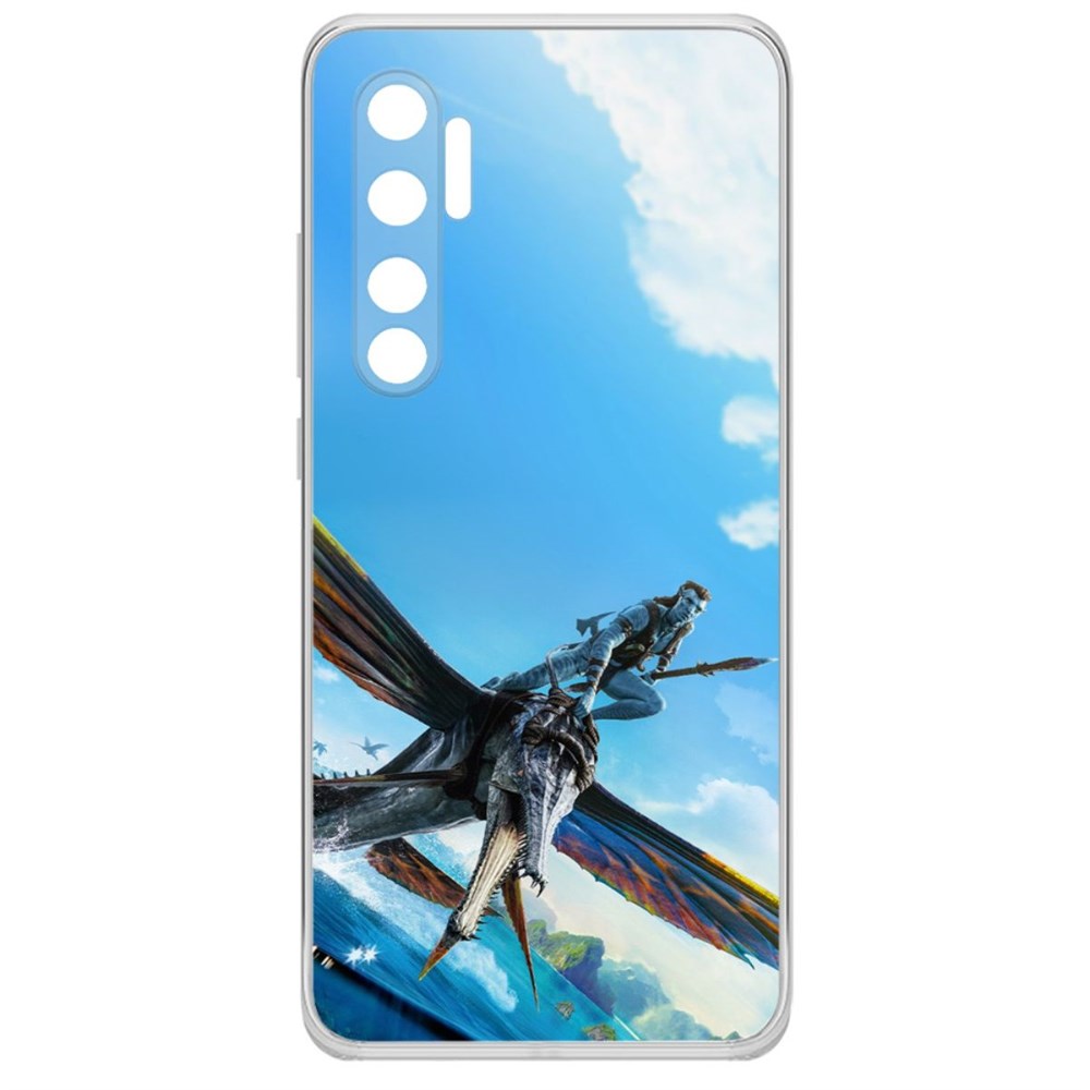 

Чехол-накладка кейс Аватар - Джейк на скимвинге для Xiaomi Mi Note 10 Lite