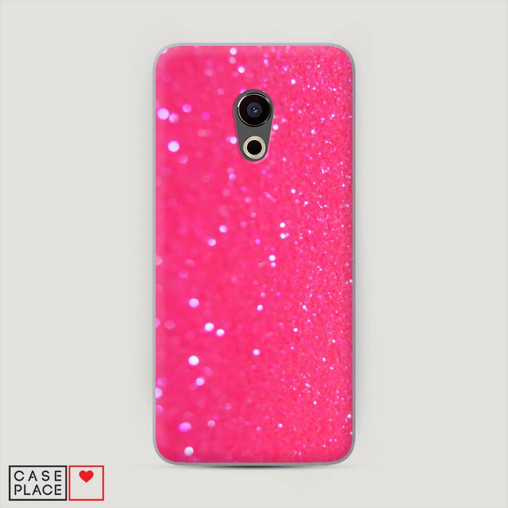 

Чехол Awog "Малиновые блестки рисунок" для Meizu Pro 6