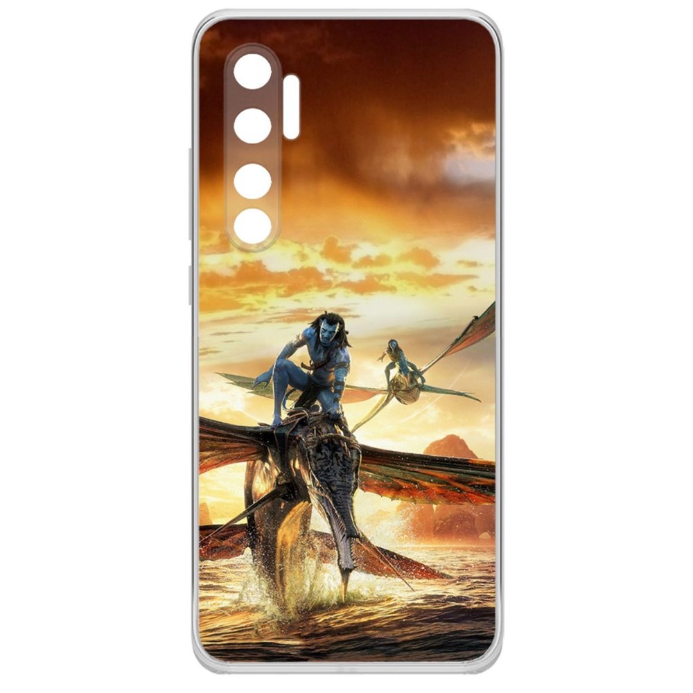 

Чехол-накладка кейс Аватар - Скимвинги для Xiaomi Mi Note 10 Lite