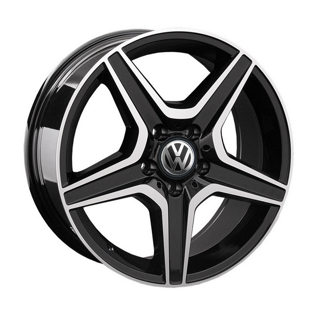 

Колесный диск REPLAY VV380 8x17/5x112 D57.1 ET45 BKF, Черный;серебристый