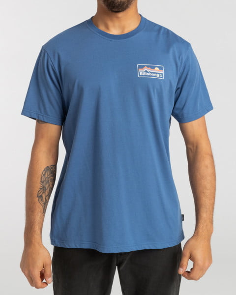 

Футболка мужская Billabong F1SS57-BIF2 синяя S, Синий, F1SS57-BIF2