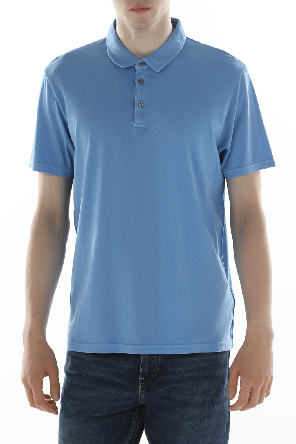 

Футболка мужская Cinque 70064937 голубая 2XL, Голубой, 70064937