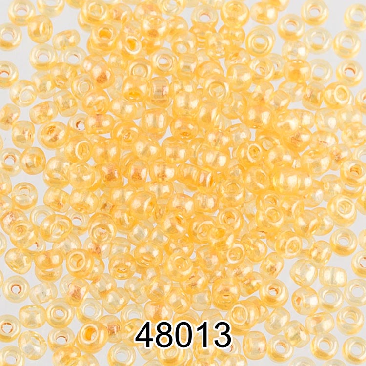 

Бисер Preciosa круглый 4 10/0, 2,3 мм, 500 г, цвет 48013 желтый