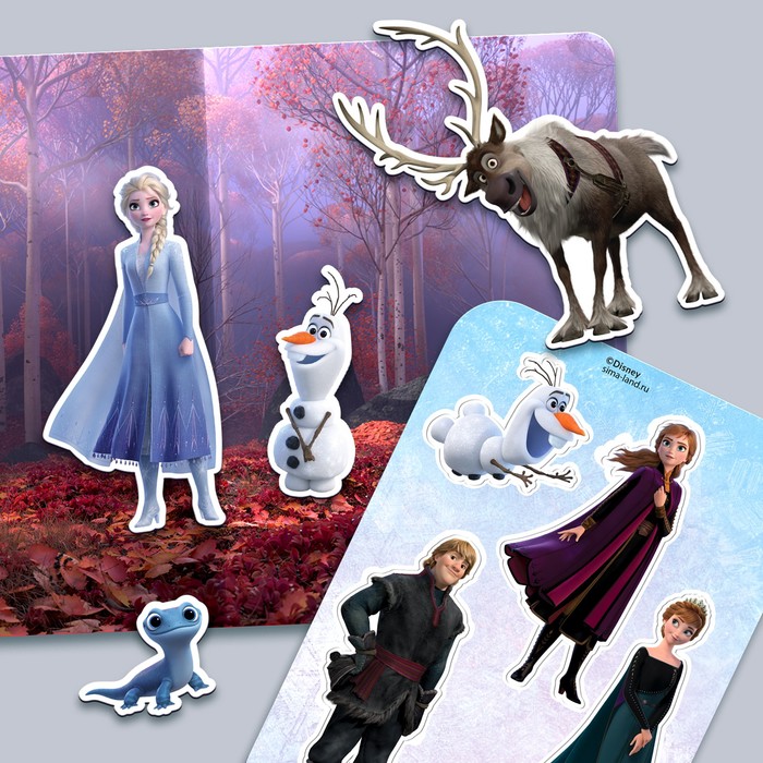 Магнитный набор Frozen Холодное сердце 130₽