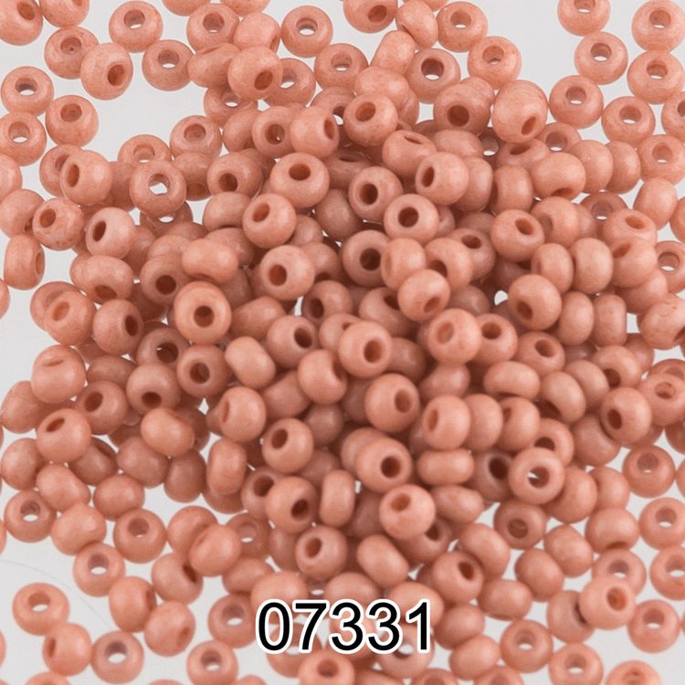 

Бисер Preciosa круглый 4 10/0, 2,3 мм, 500 г, цвет 7331 темно-бежевый
