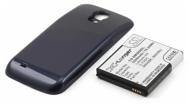 

Аккумуляторная батарея усиленная CameronSino для Samsung GT-i9505 Galaxy S4 (синий)