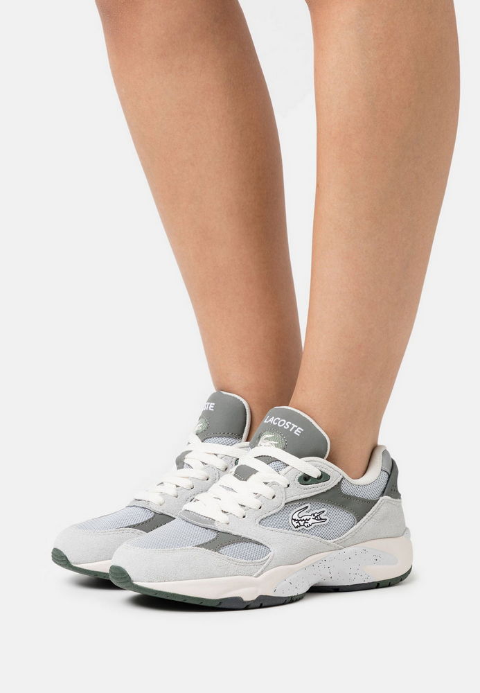 

Кроссовки женские Lacoste LA211A0QQ серые 38 EU, Серый, LA211A0QQ