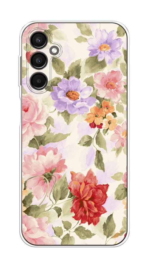 

Чехол Homey на Samsung Galaxy A24 "Акварельные пионы", Розовый;бежевый, 2108050-1