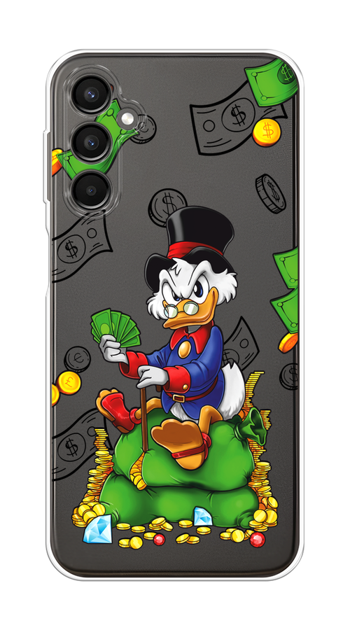 

Чехол Homey на Samsung Galaxy A24 "Scrooge Richness", Черный;синий;зеленый, 2108050-1