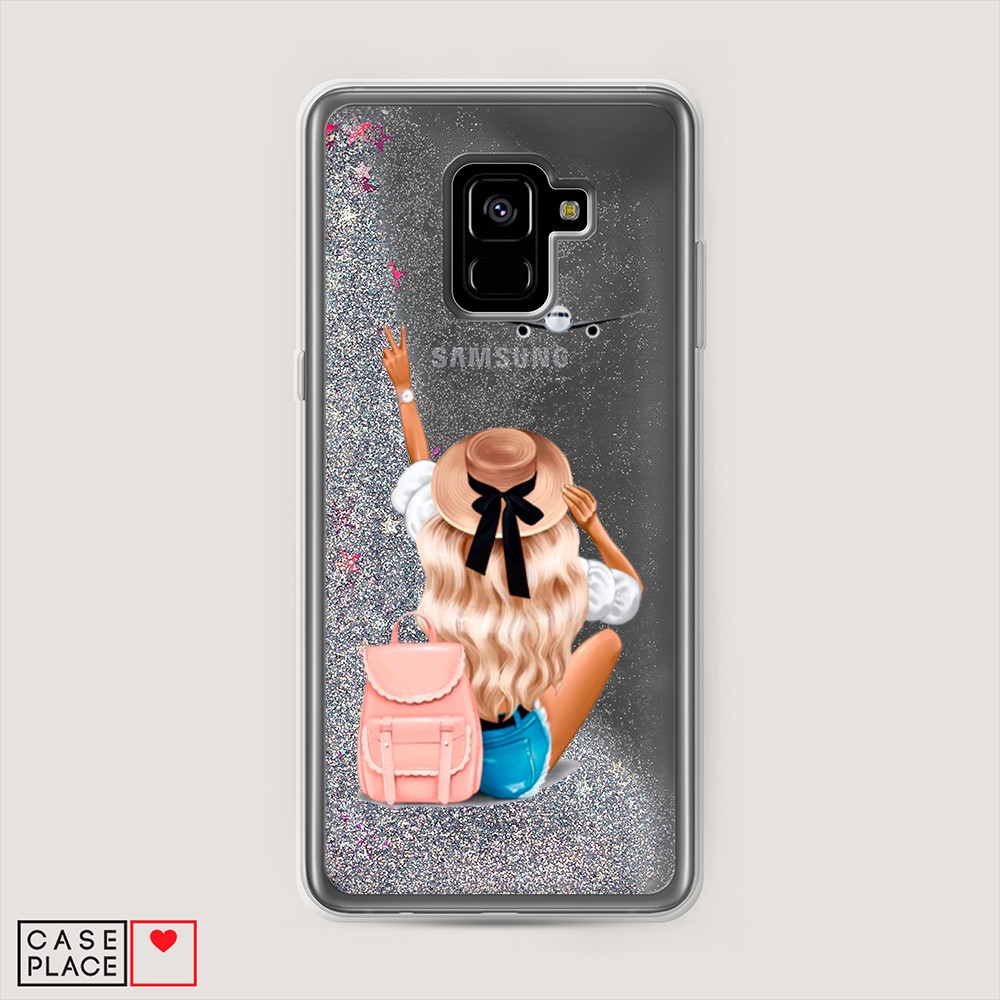 

Чехол Awog "Автостопом самолетом" на Samsung Galaxy A8 Plus, 25591-1