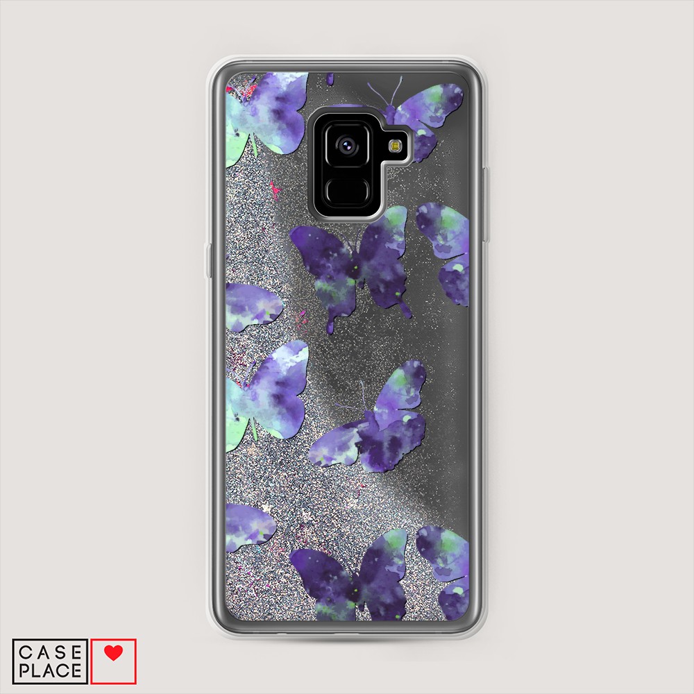 

Чехол Awog "Бабочки отпечатки" на Samsung Galaxy A8 Plus, 25591-1