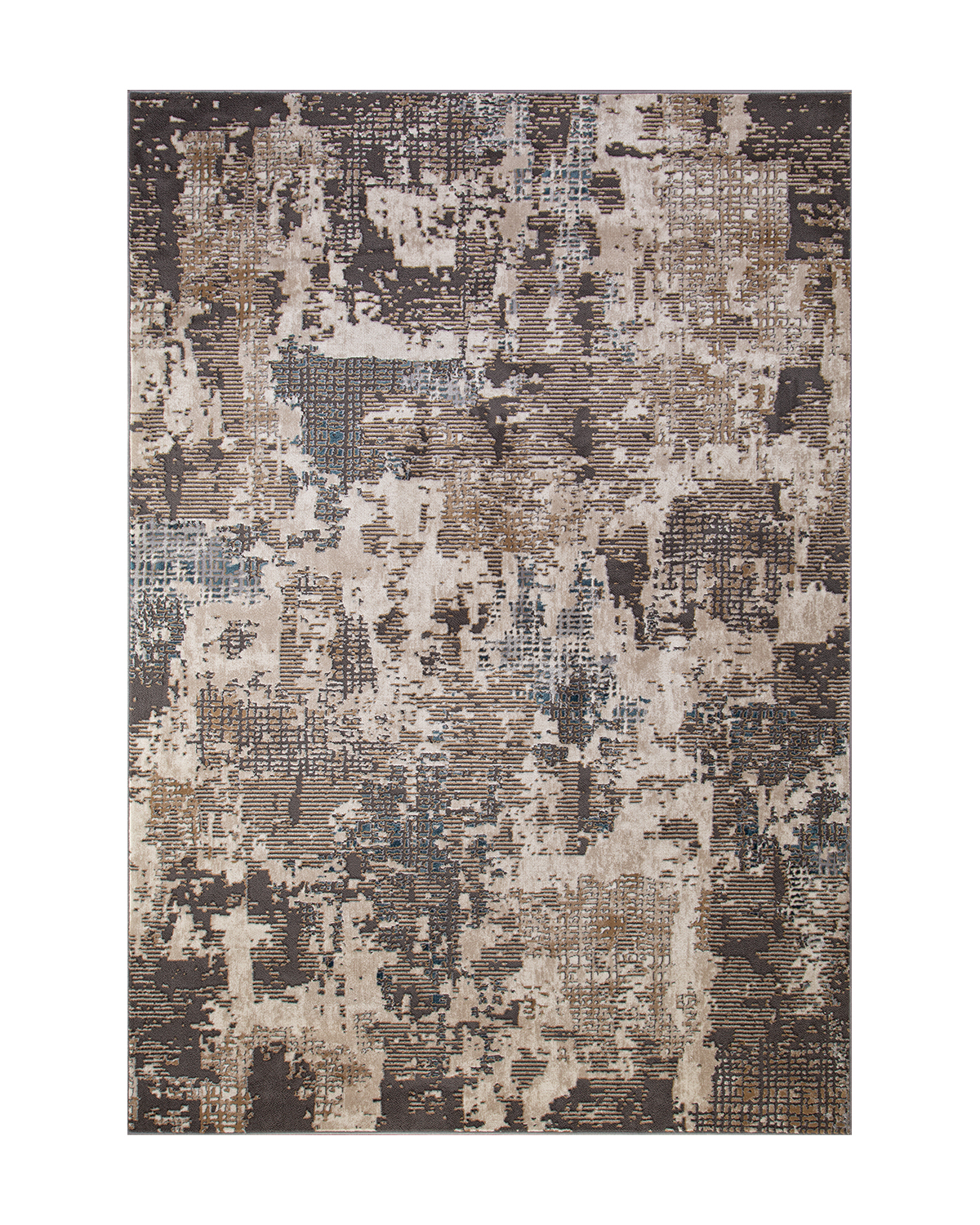 фото Ковёр merinos serenity 120x170 прямоугольный бежевый d737