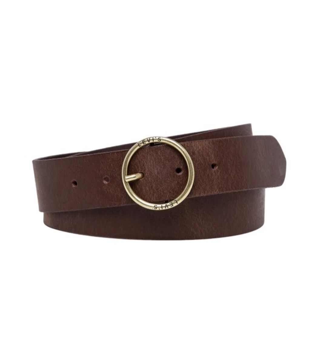 

Ремень женский Levis Women Athena Belt коричневый, 85 см, Women Athena Belt