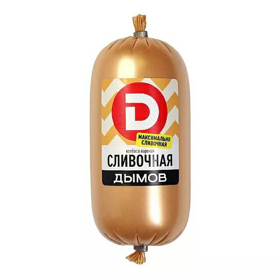 

Колбаса вареная Дымов Сливочная +-1 кг