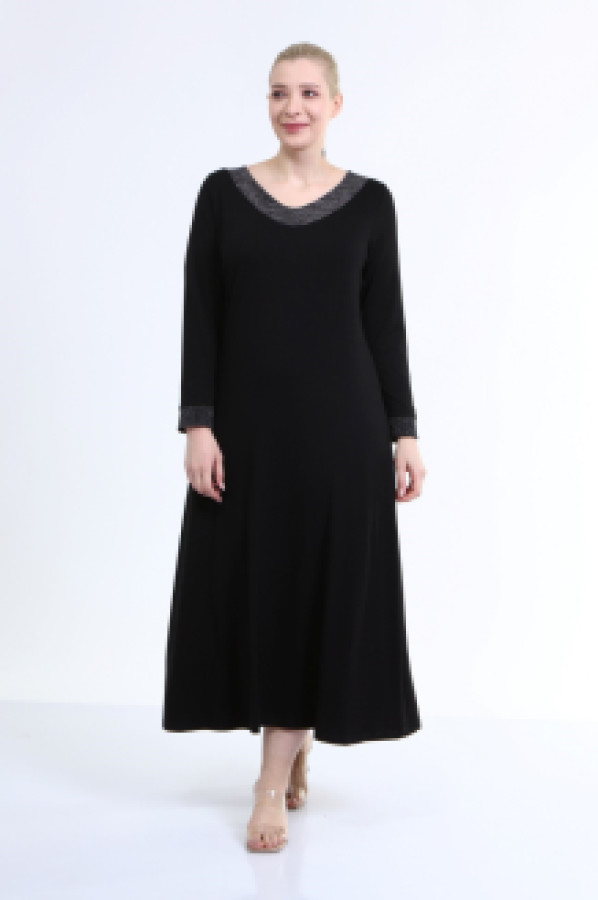 

Платье женское My Line Moda 1366 черное L, 1366
