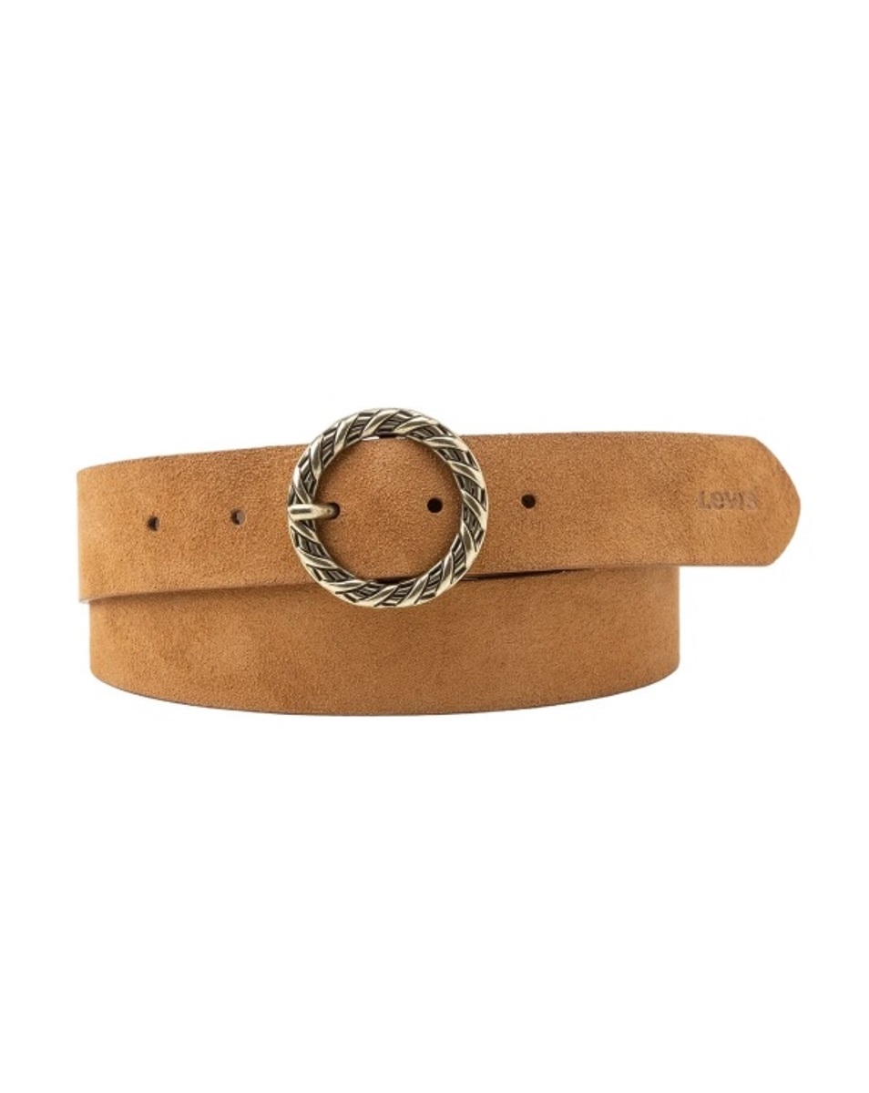 

Ремень женский Levis Women Decorative Buckle Belt коричневый, 90 см, Women Decorative Buckle Belt