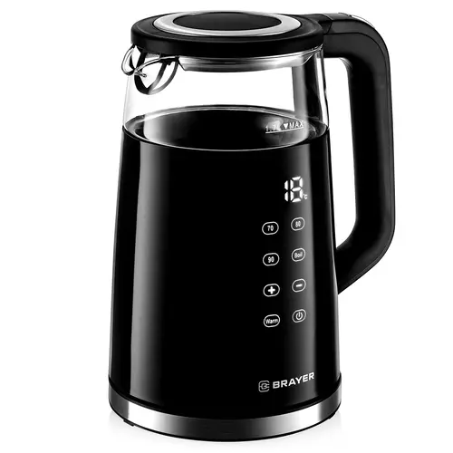 

Чайник электрический Brayer BR1037 1.7 л черный, BR1037